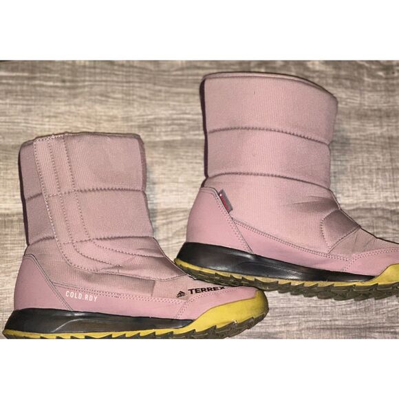 Adidas Terrex Choleah Insulated Hiking Snow Rain Boot Mauve GX8687 women’s size - Picture 1 of 8